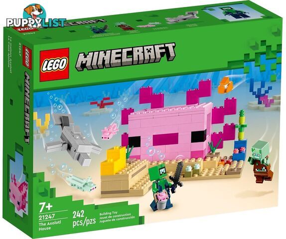 LEGO 21247 The Axolotl House - Minecraft - 5702017415826