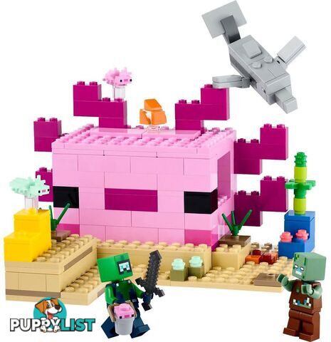 LEGO 21247 The Axolotl House - Minecraft - 5702017415826