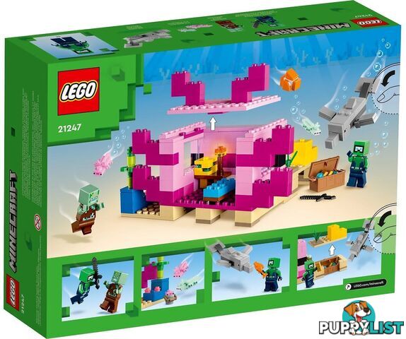 LEGO 21247 The Axolotl House - Minecraft - 5702017415826