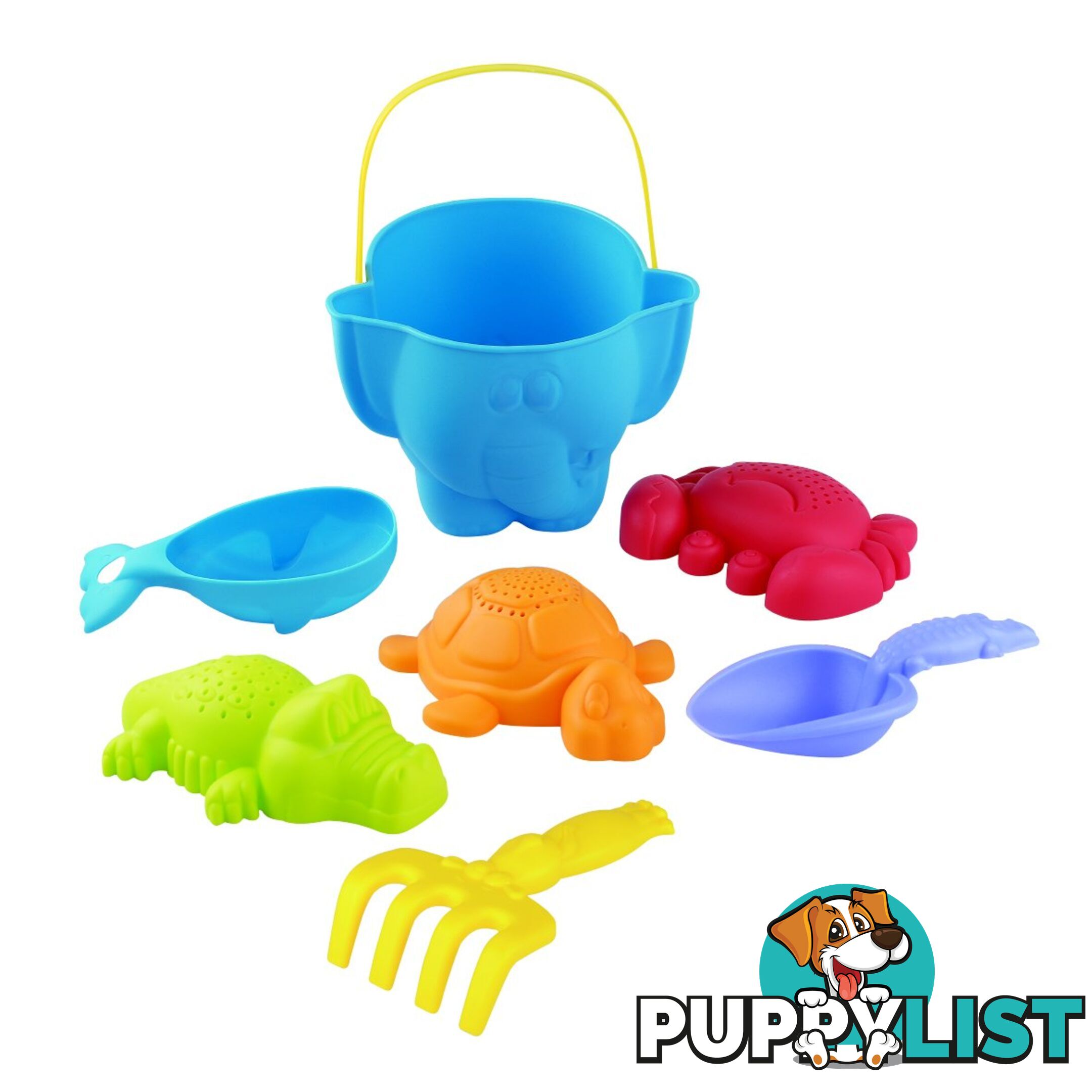 Animal Beach Bucket Set Playgo Toys Ent. Ltd Art64862 - 4892401053831