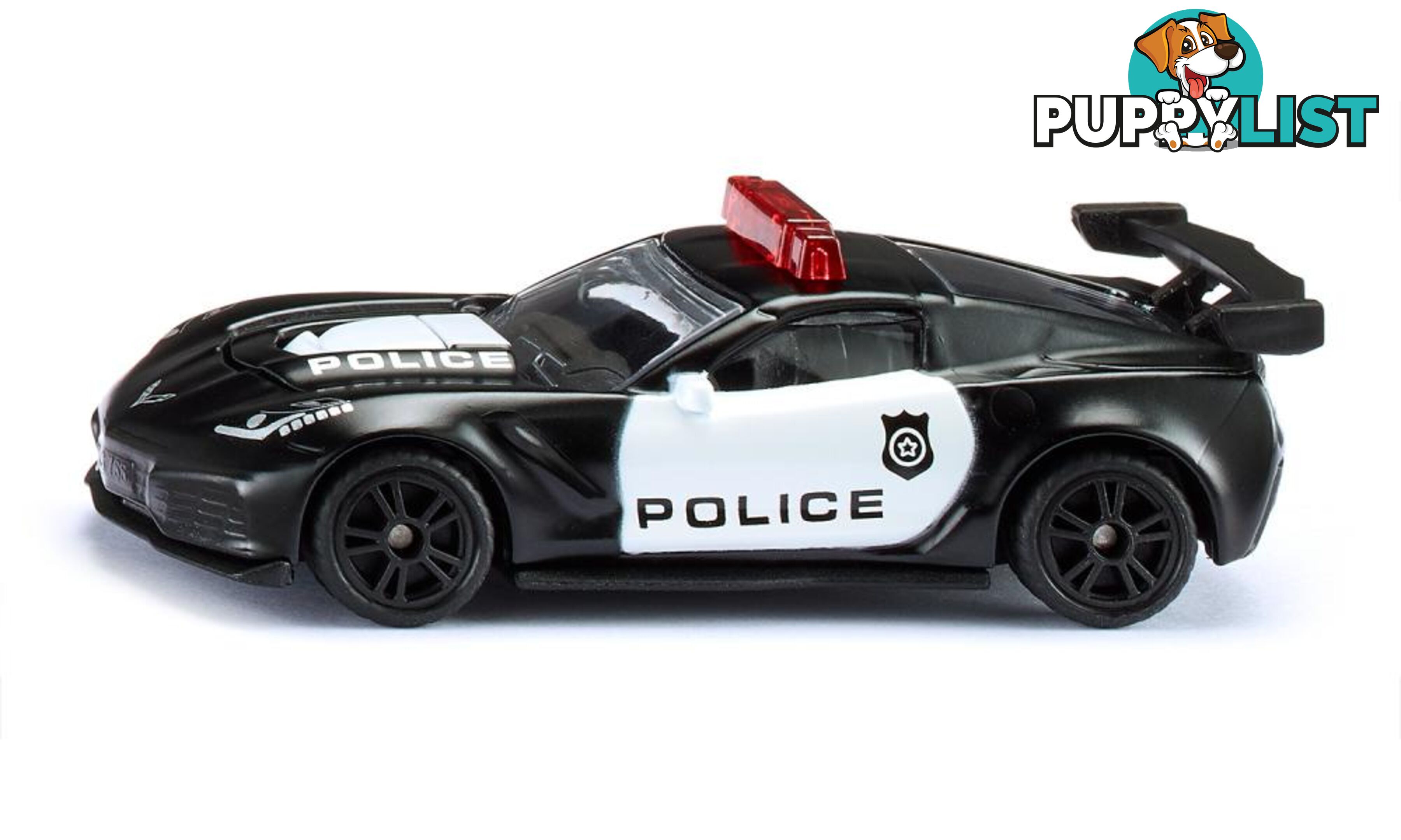 Siku - Chevrolet Corvette Zr1 Police Car  Si1545 - 4006874015450