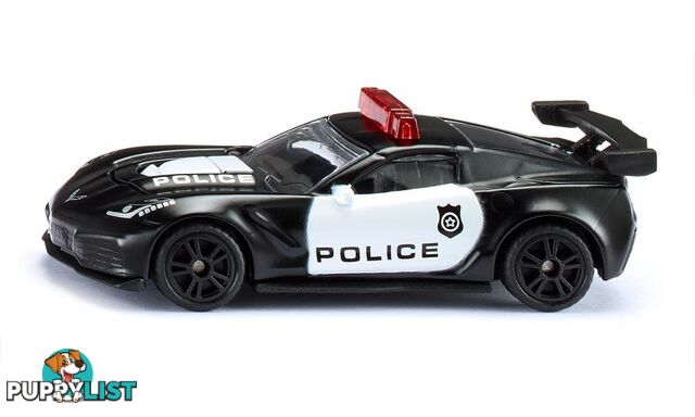 Siku - Chevrolet Corvette Zr1 Police Car  Si1545 - 4006874015450