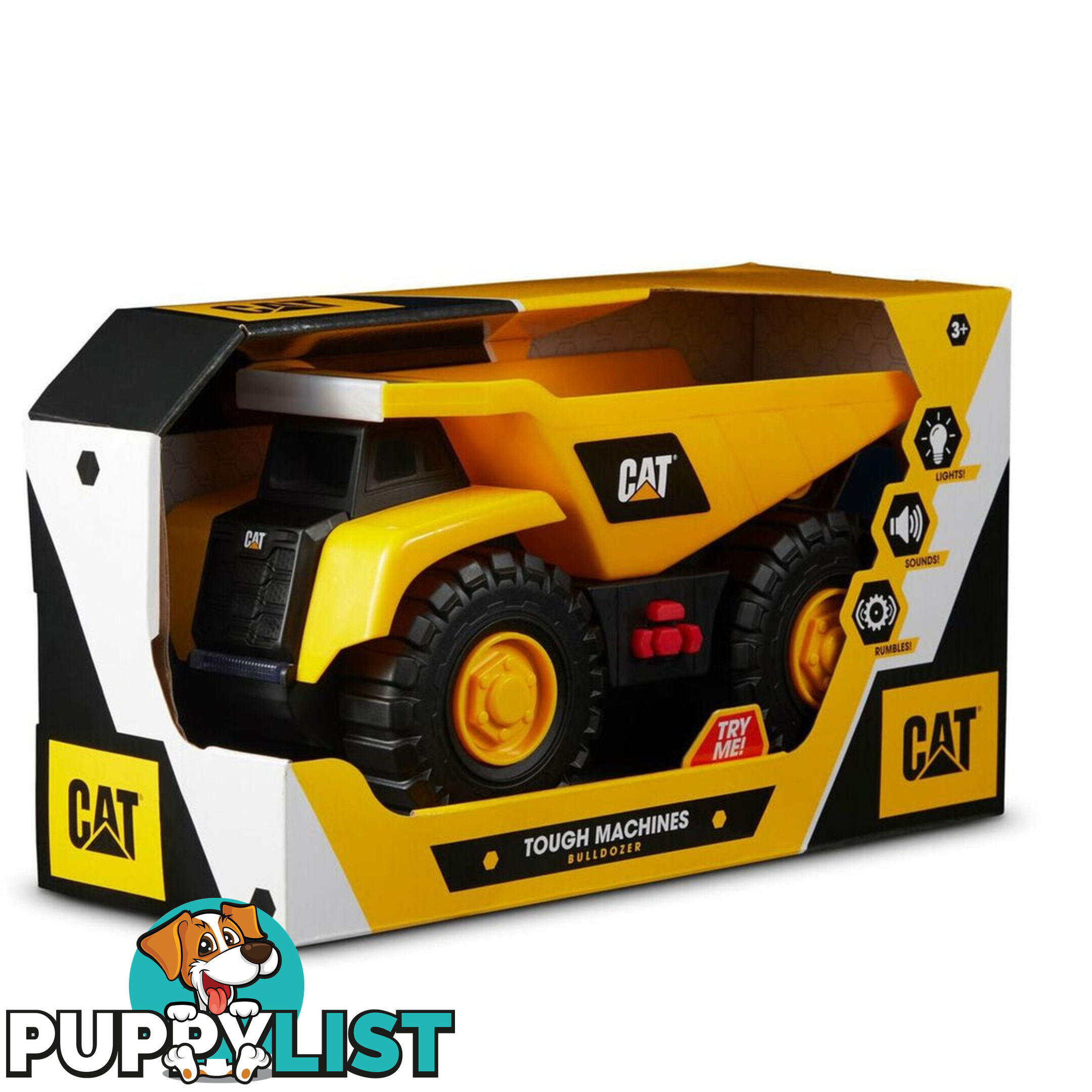 Cat® 10'' Tough Machines Lights & Sounds - 021664822852