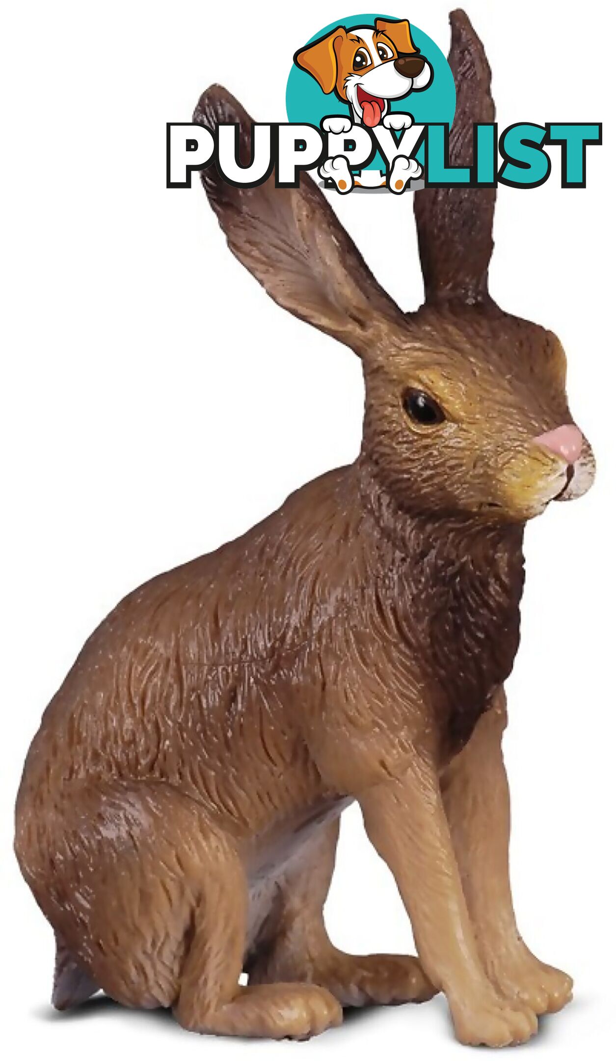 CollectA - Brown Hare Rabbit Small Figurine - Rpco88012 - 4892900880129