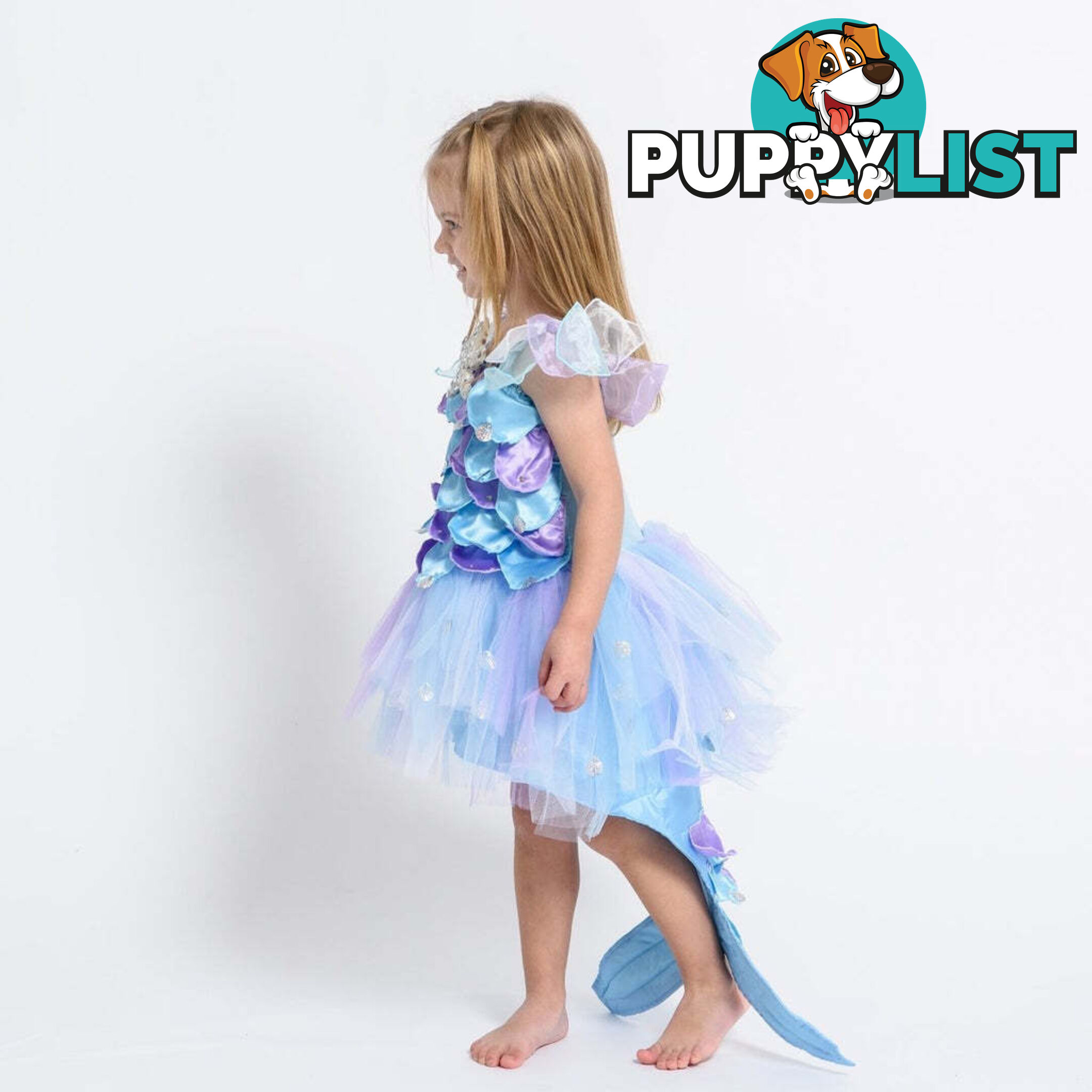 Fairy Girls - Costume Ocean Beach Mermaid Dress Blue/ Purple Small - Fg Fg472s - 9787118064728