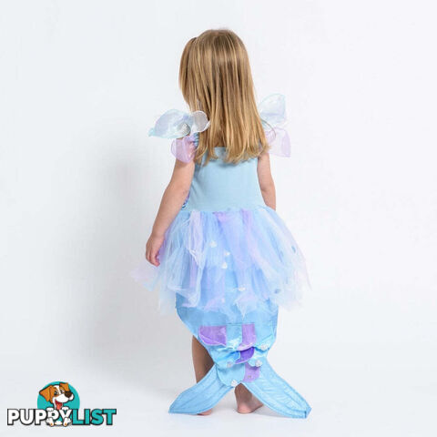 Fairy Girls - Costume Ocean Beach Mermaid Dress Blue/ Purple Small - Fg Fg472s - 9787118064728