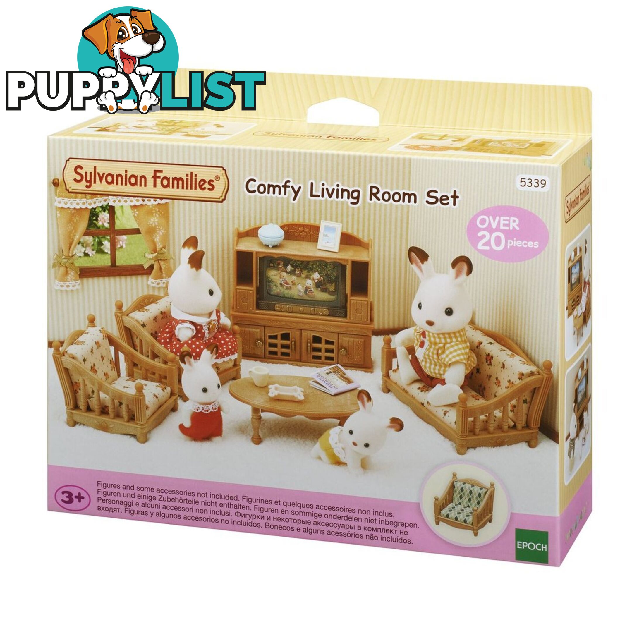 Sylvanian Families - Comfy Living Room Set Sf5339 - 5054131053393