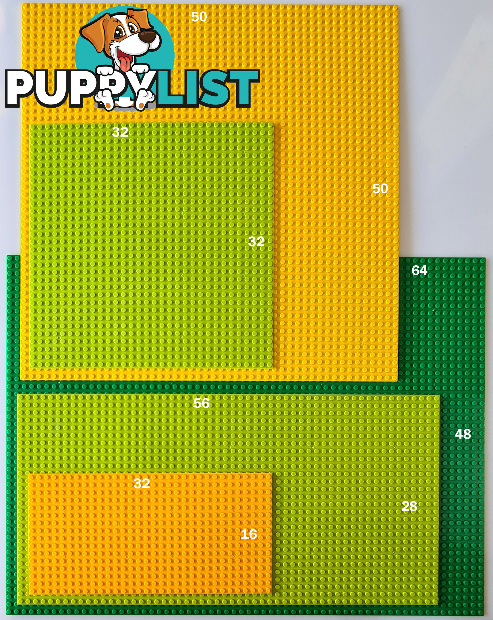 BASEPLATE 32x32 Studs Crossroad Generic-classic - 0709081623114