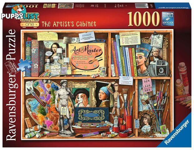 Ravensburger - The Artist's Cabinet Jigsaw Puzzle 1000 Pieces Rb14997 - 4005556149971