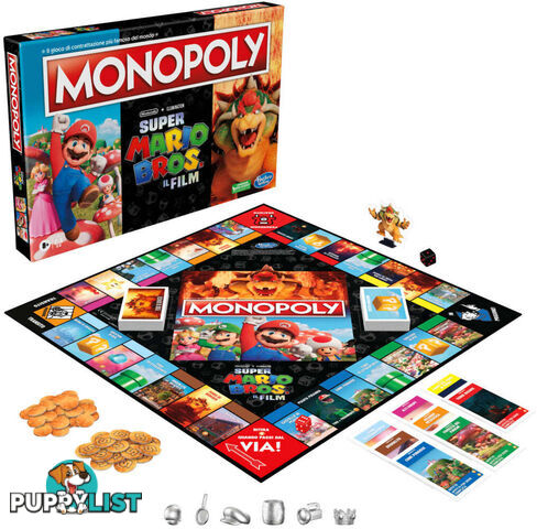 Monopoly - The Super Mario Bros. Movie Edition - Hbf68182842 - 195166223094