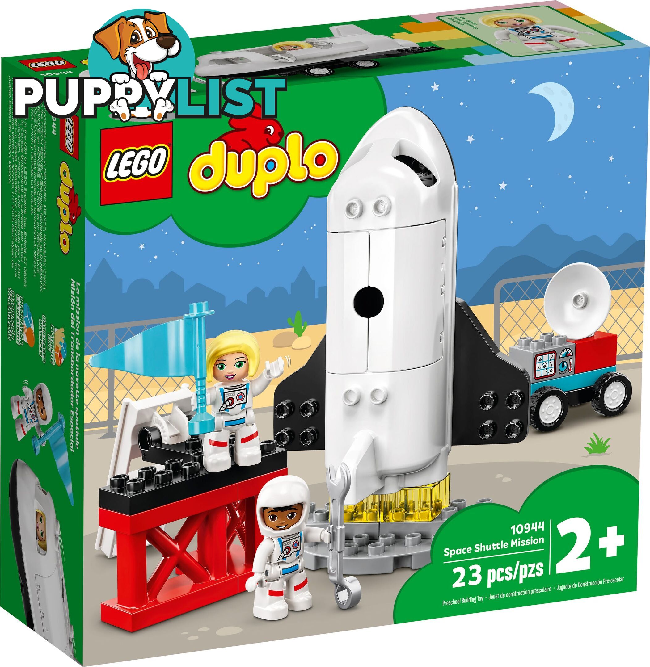 LEGO 10944 Space Shuttle Mission - Duplo - 5702016911039