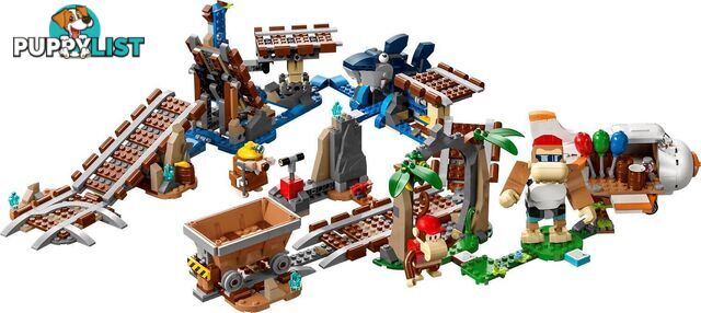 LEGO 71425 Diddy Kong's Mine Cart Ride Expansion Set - Super Mario - 5702017415772