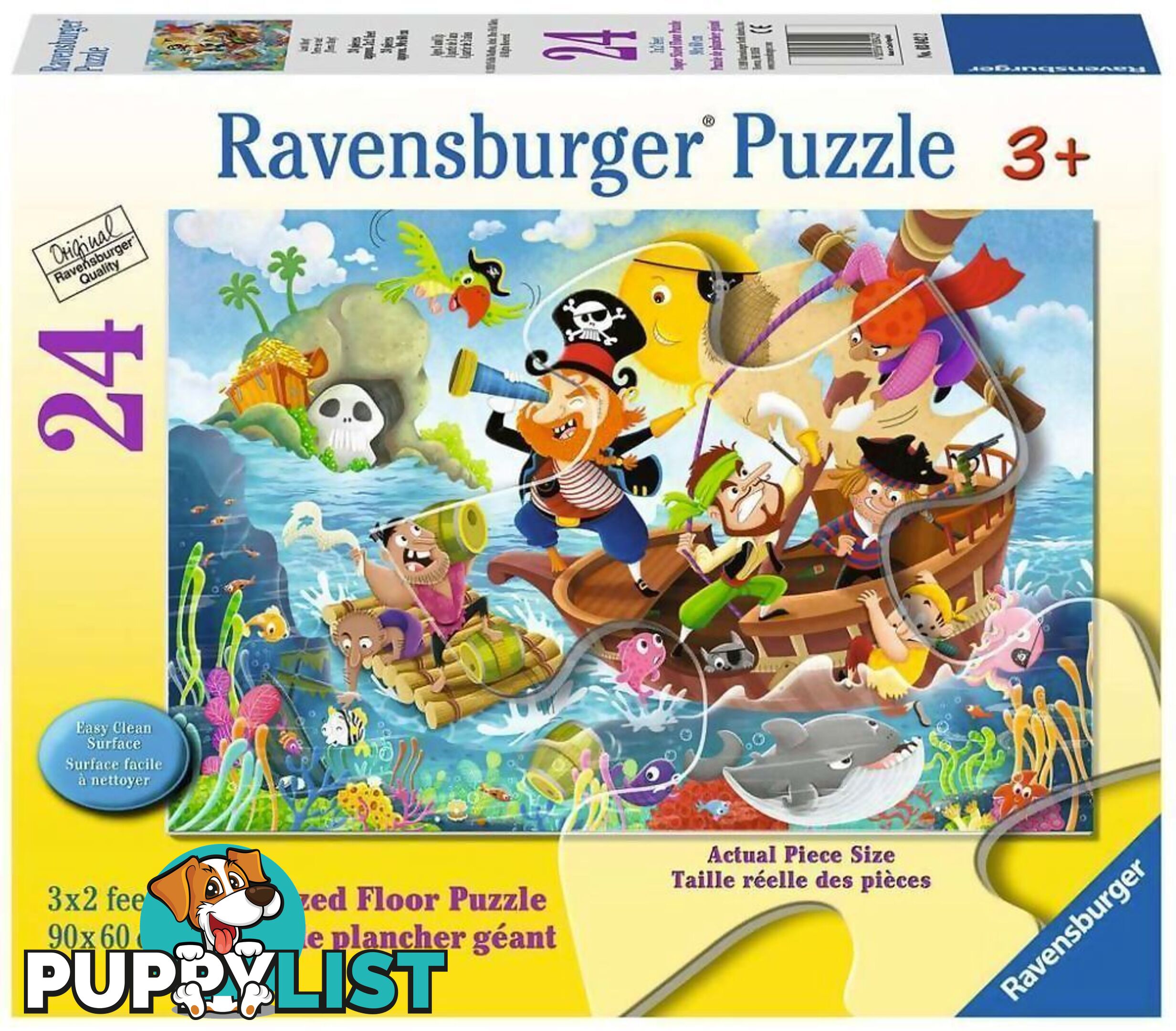 Ravensburger - Land Ahoy! Pirates Jigsaw Puzzle 24pc - Mdrb03042 - 4005556030422