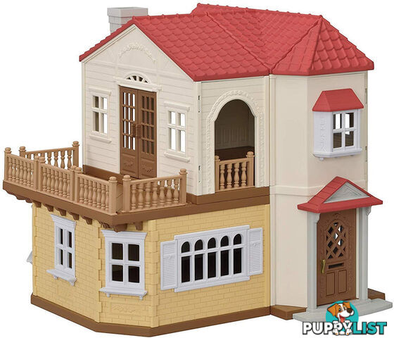 Sylvanian Families - Red Roof Country Home Gift Set Playset - Mdsf5383 - 5054131053836