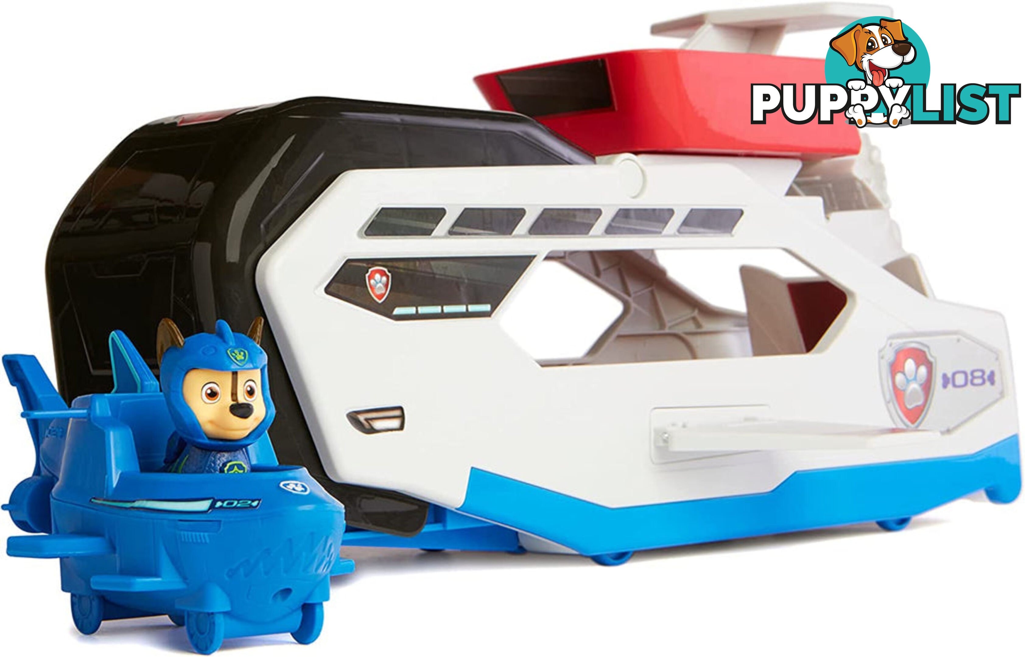 Paw Patrol Aqua Pups Whale Patroller - Si6065308 - 778988436264