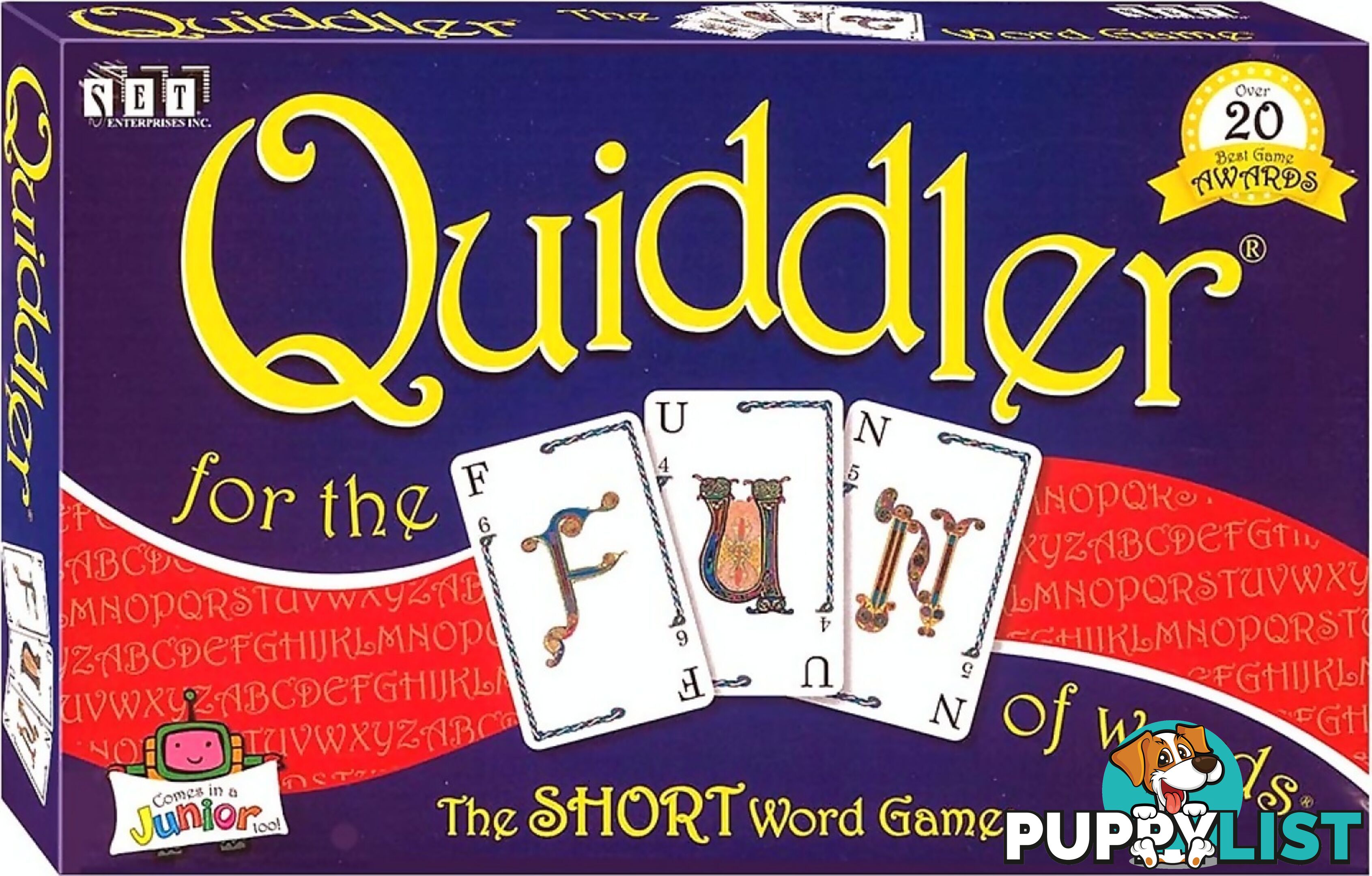 Quiddler Card Game - Set Enterprises - Jdset50007 - 736396050007