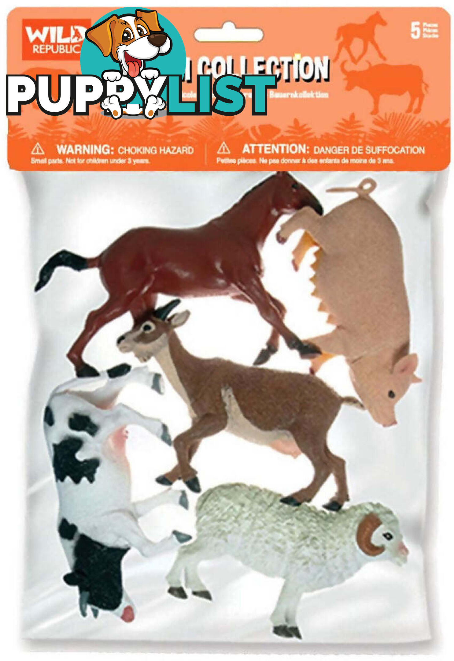 Wild Republic - Polybag Farm Collection - Wr53527 - 092389535273