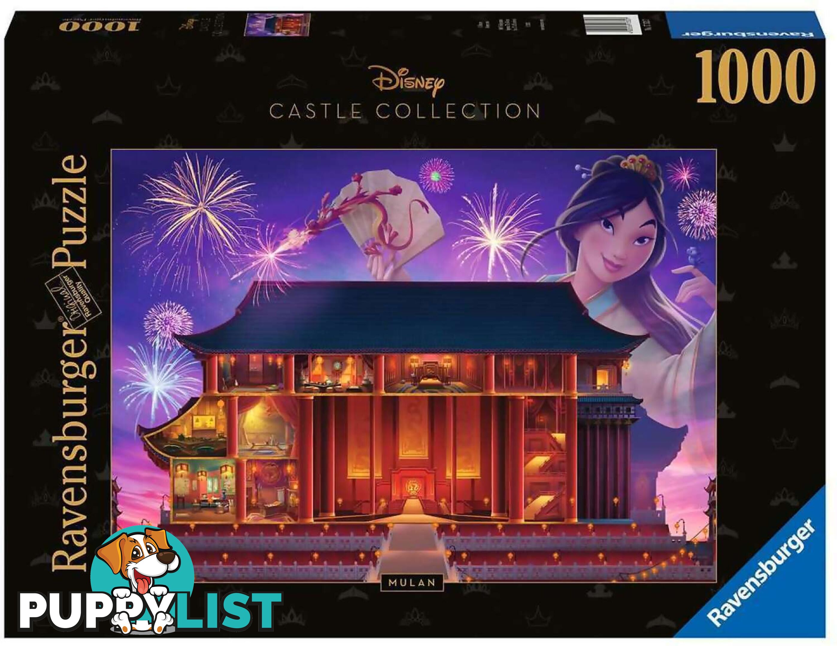 Ravensburger - Disney Castles Mulan Jigsaw Puzzle 1000pc - Mdrb17332 - 4005556173327