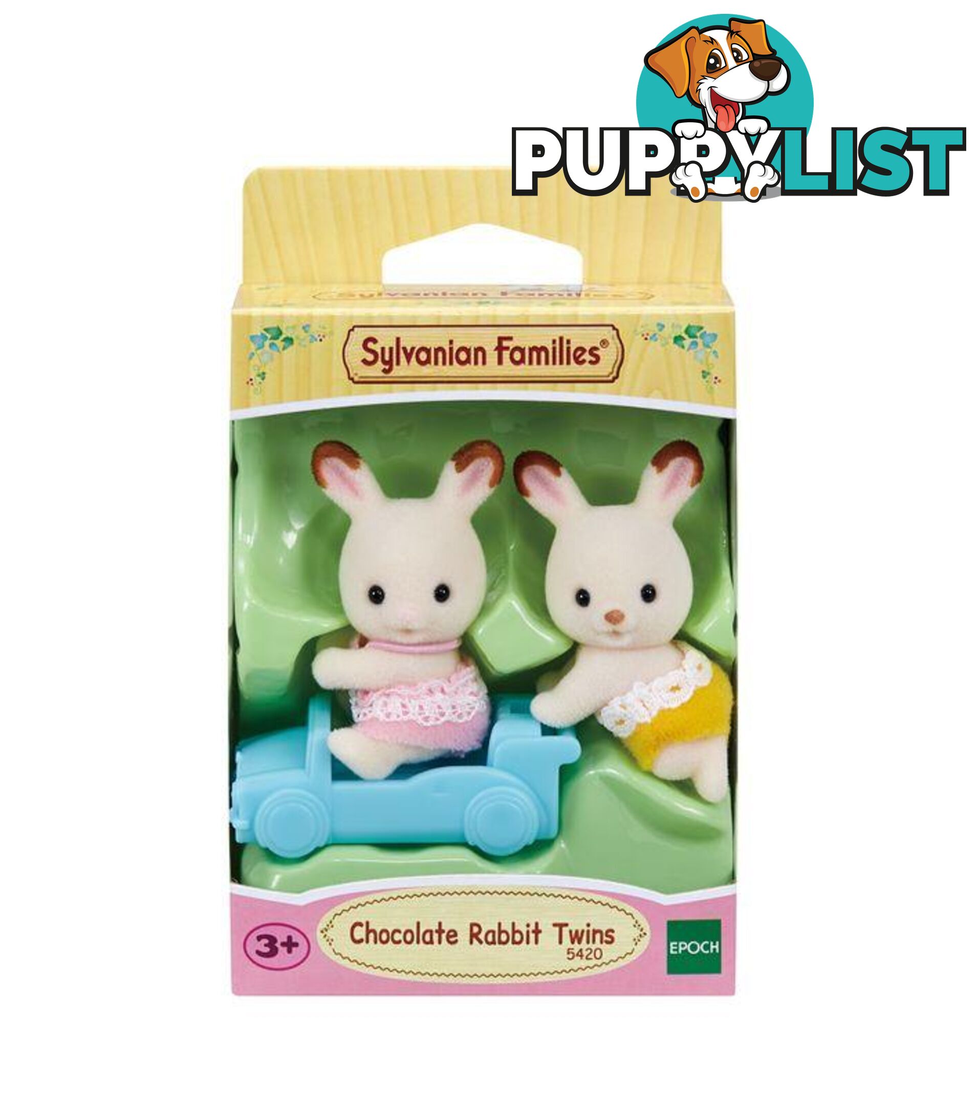 Sylvanian Families - Chocolate Rabbit Twins Sf5420 - 5054131054208