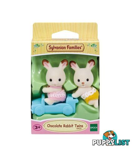 Sylvanian Families - Chocolate Rabbit Twins Sf5420 - 5054131054208