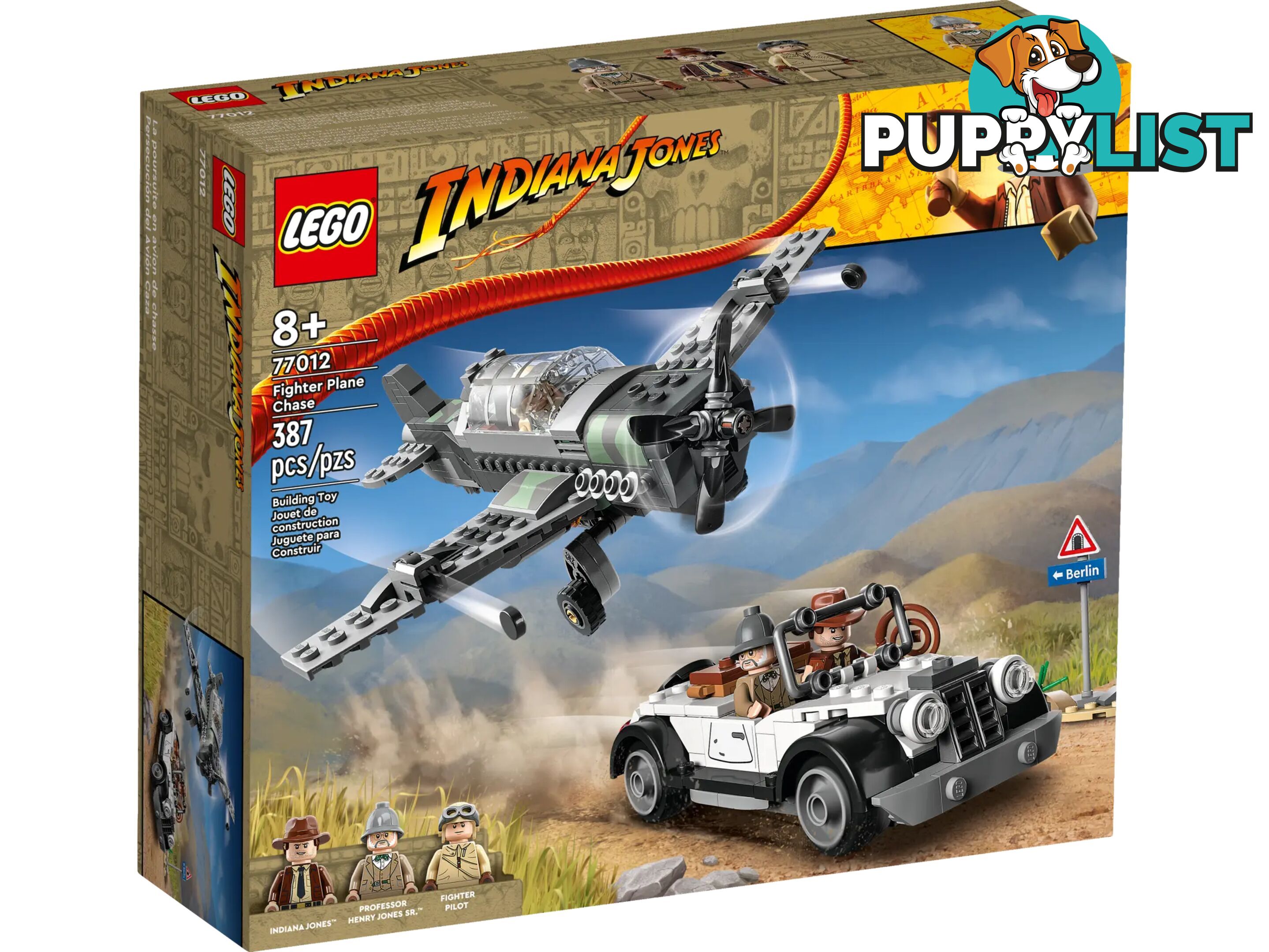 LEGO 77012 Fighter Plane Chase - Indiana Jones - 5702017190457