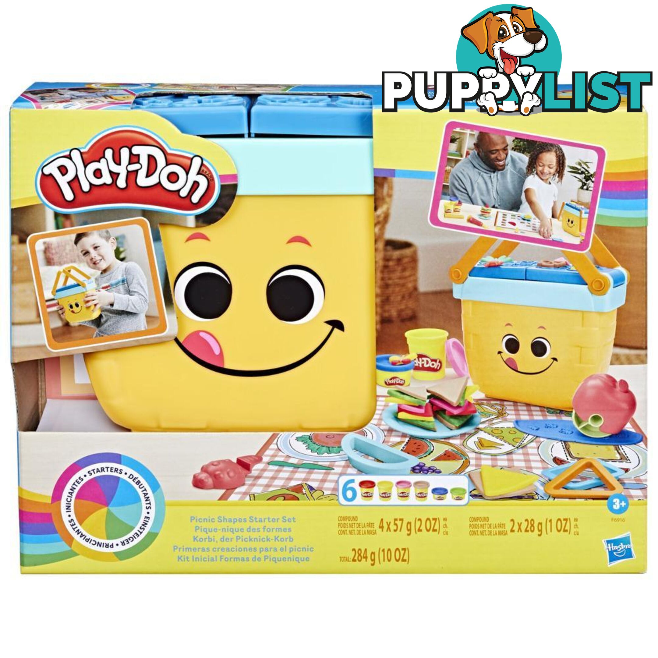 Play-doh - Picnic Shapes Starter - Hbf69165loo - 5010994208400