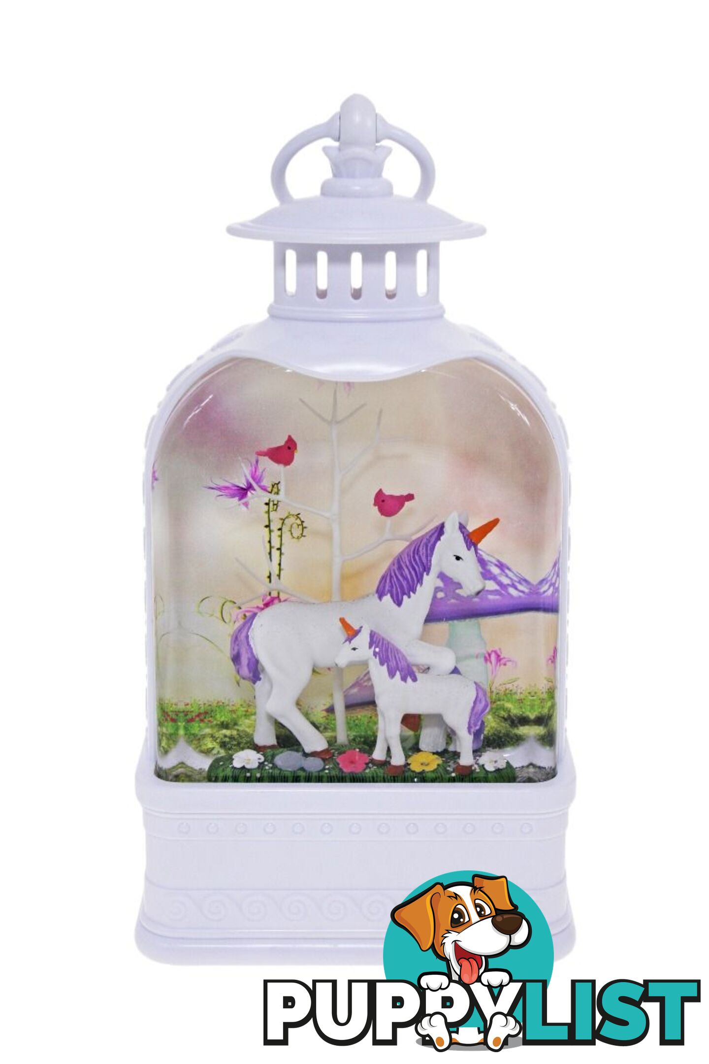 Cotton Candy - Lantern Purple Unicorn Family Medium - Ccflnt48 - 9353468017280