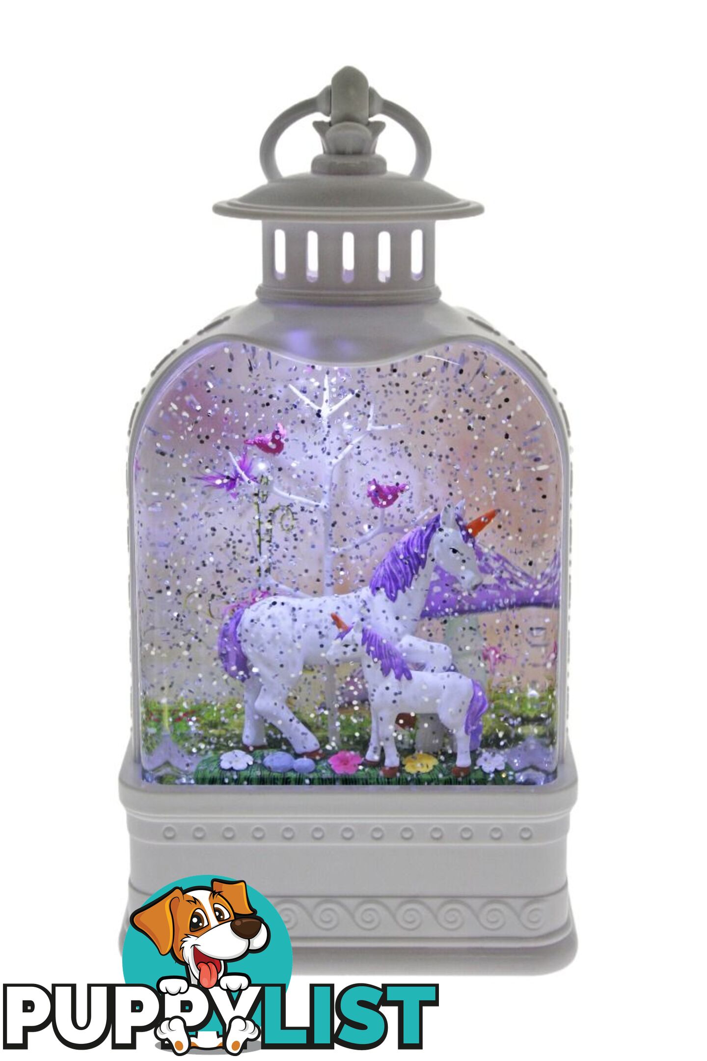 Cotton Candy - Lantern Purple Unicorn Family Medium - Ccflnt48 - 9353468017280