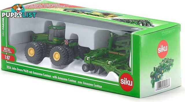 Siku - John Deere 9630 Amazone Cen - Mdsi1856 - 4006874018567