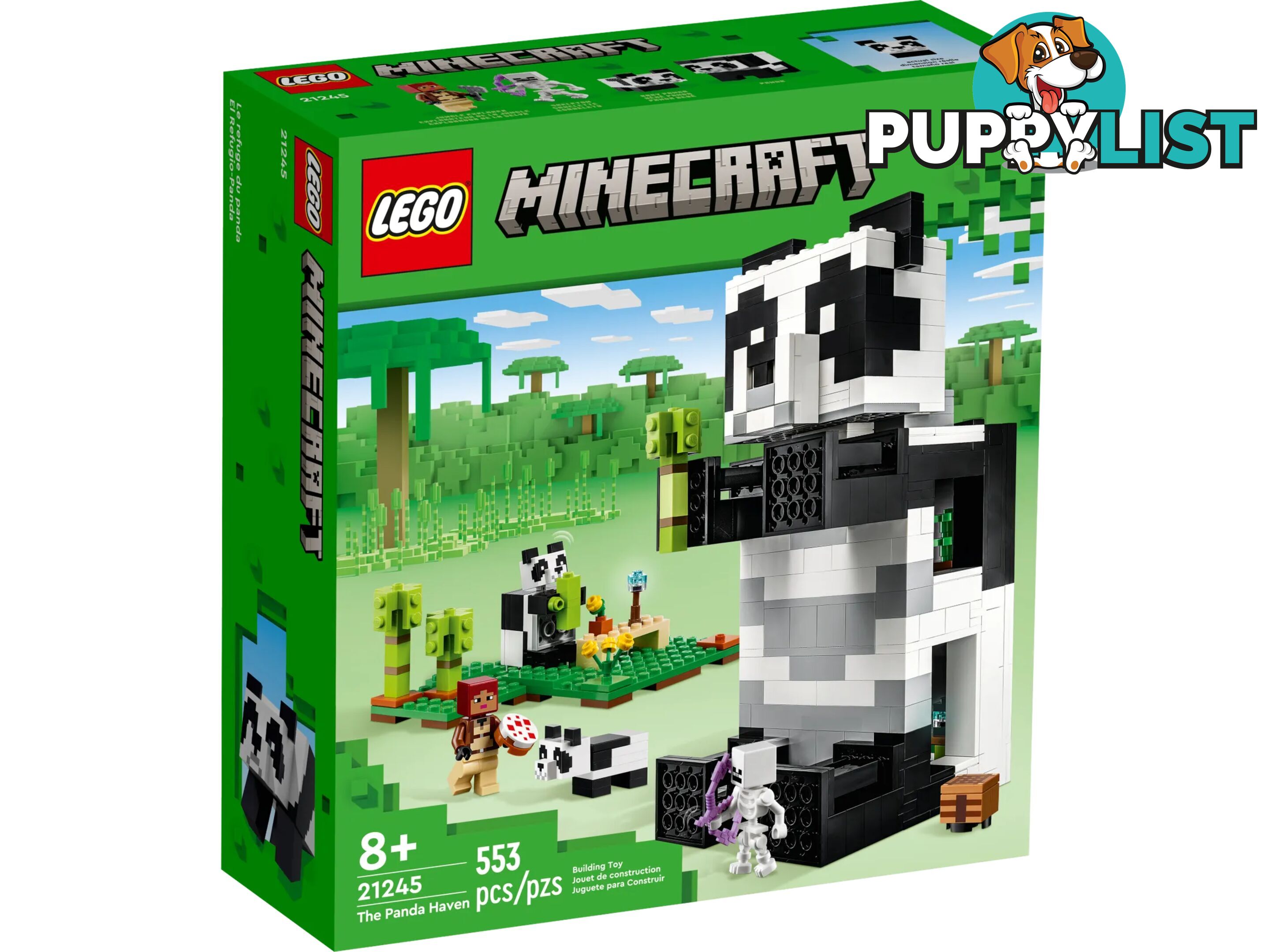 LEGO 21245 The Panda Haven - Minecraft - 5702017415802