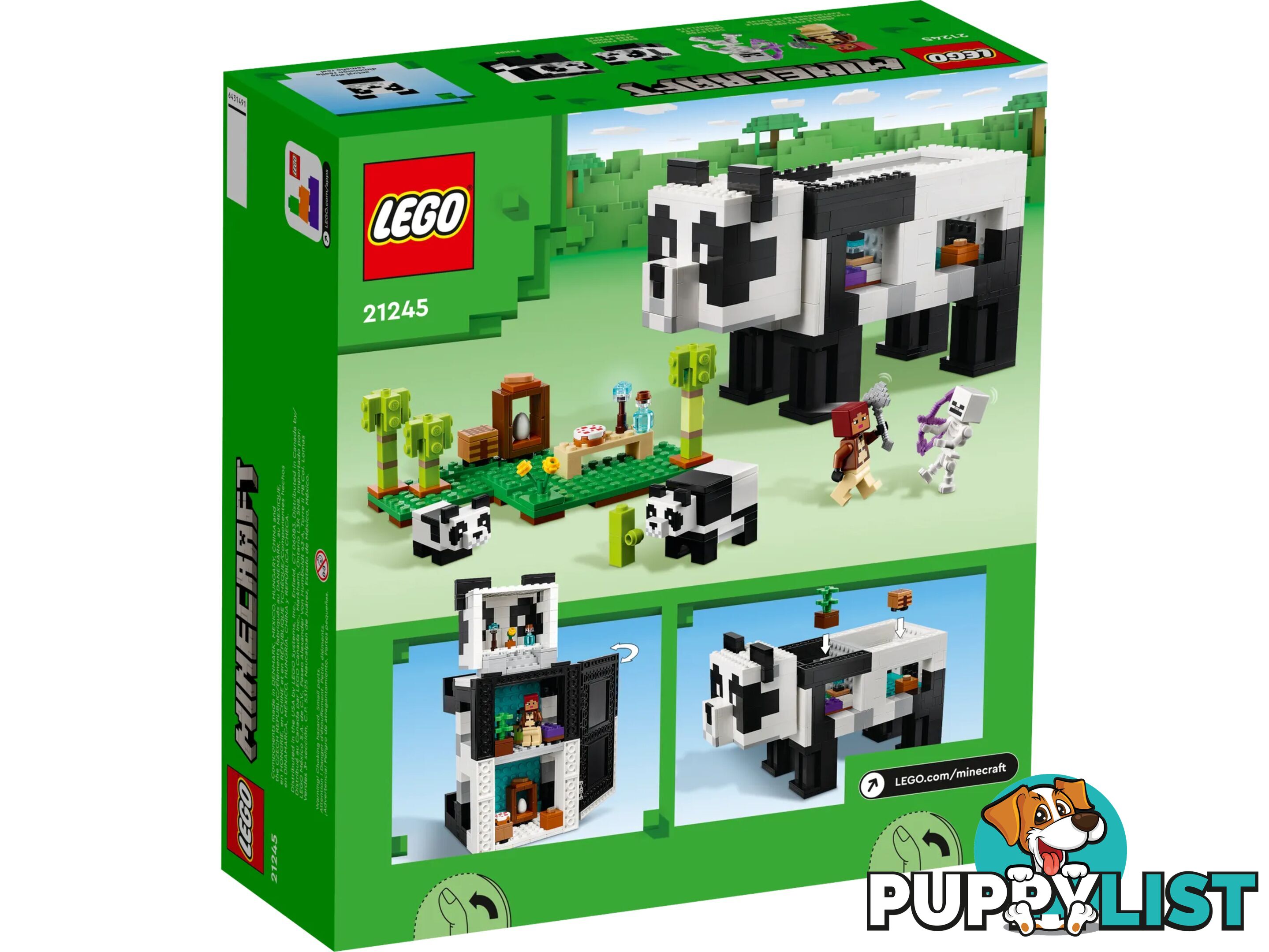 LEGO 21245 The Panda Haven - Minecraft - 5702017415802