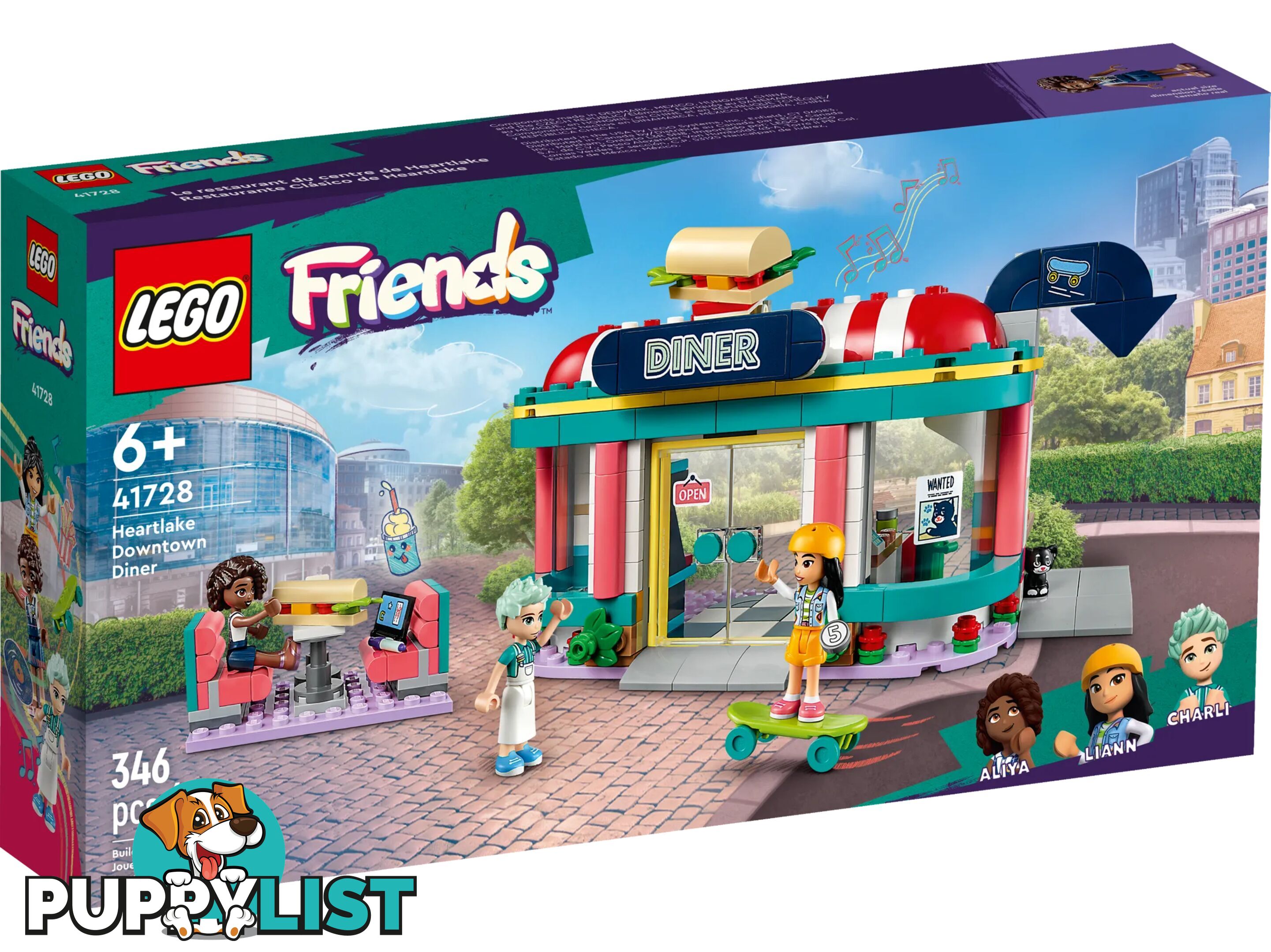 LEGO 41728 Heartlake Downtown Diner - Friends - 5702017415048