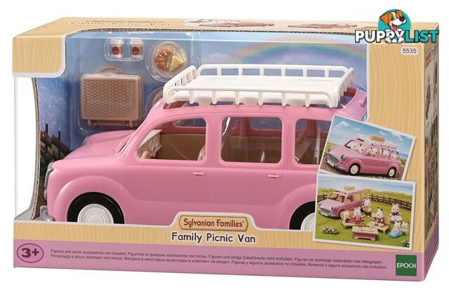 Sylvanian Families - Family Picnic Van Sf5535 - 5054131055359