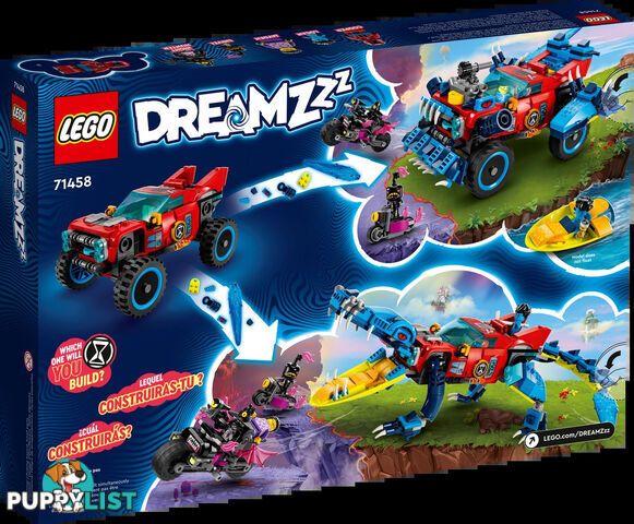 LEGO 71458 Crocodile Car - DreamZzz - 5702017419381