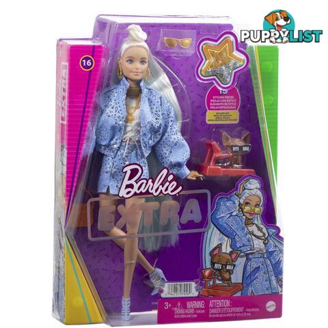 Barbie Doll And Accessories Barbie Extra Doll With Pet Chihuahua - Mahhn08 - 194735072569