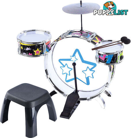 Playgo Toys Ent. Ltd. - My 1st Drum Set 8 Pieces - Art66544 - 4892401090164