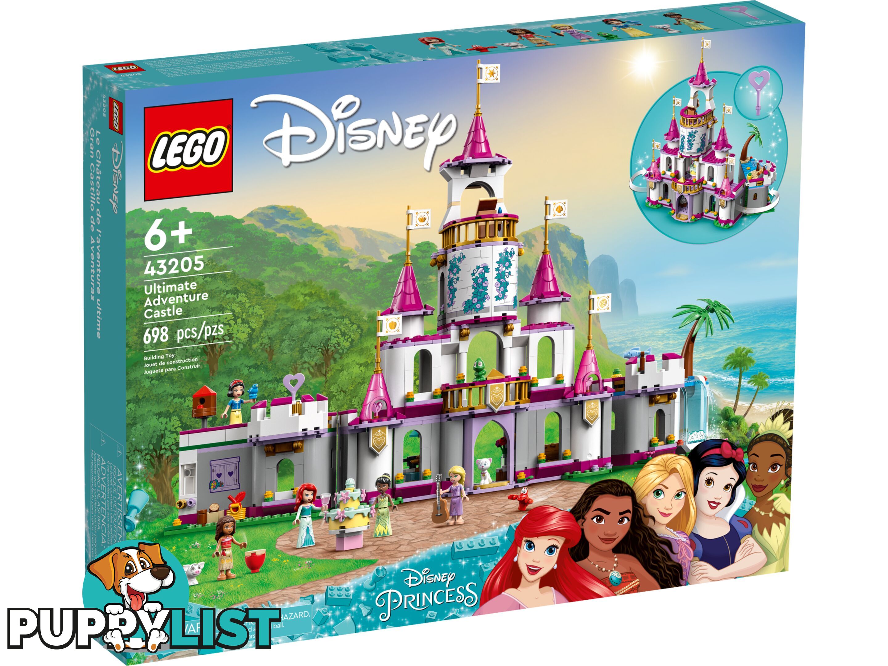 LEGO 43205 Ultimate Adventure Castle - Disney Princess - 5702017154329