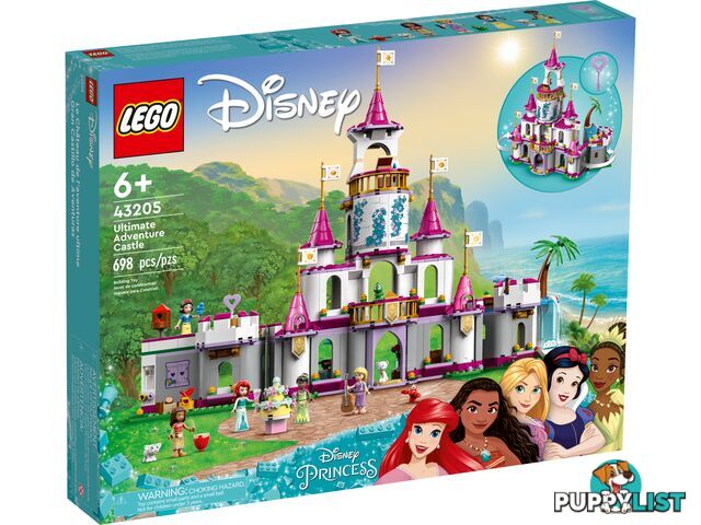 LEGO 43205 Ultimate Adventure Castle - Disney Princess - 5702017154329