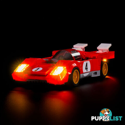 Light Kit For LEGO Speed Champions 1970 Ferrari 512 M 76906 - Light My Bricks - Lb75452389382 - 754523893822