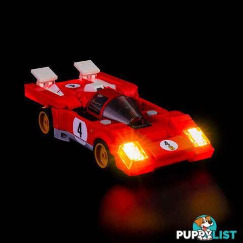 Light Kit For LEGO Speed Champions 1970 Ferrari 512 M 76906 - Light My Bricks - Lb75452389382 - 754523893822