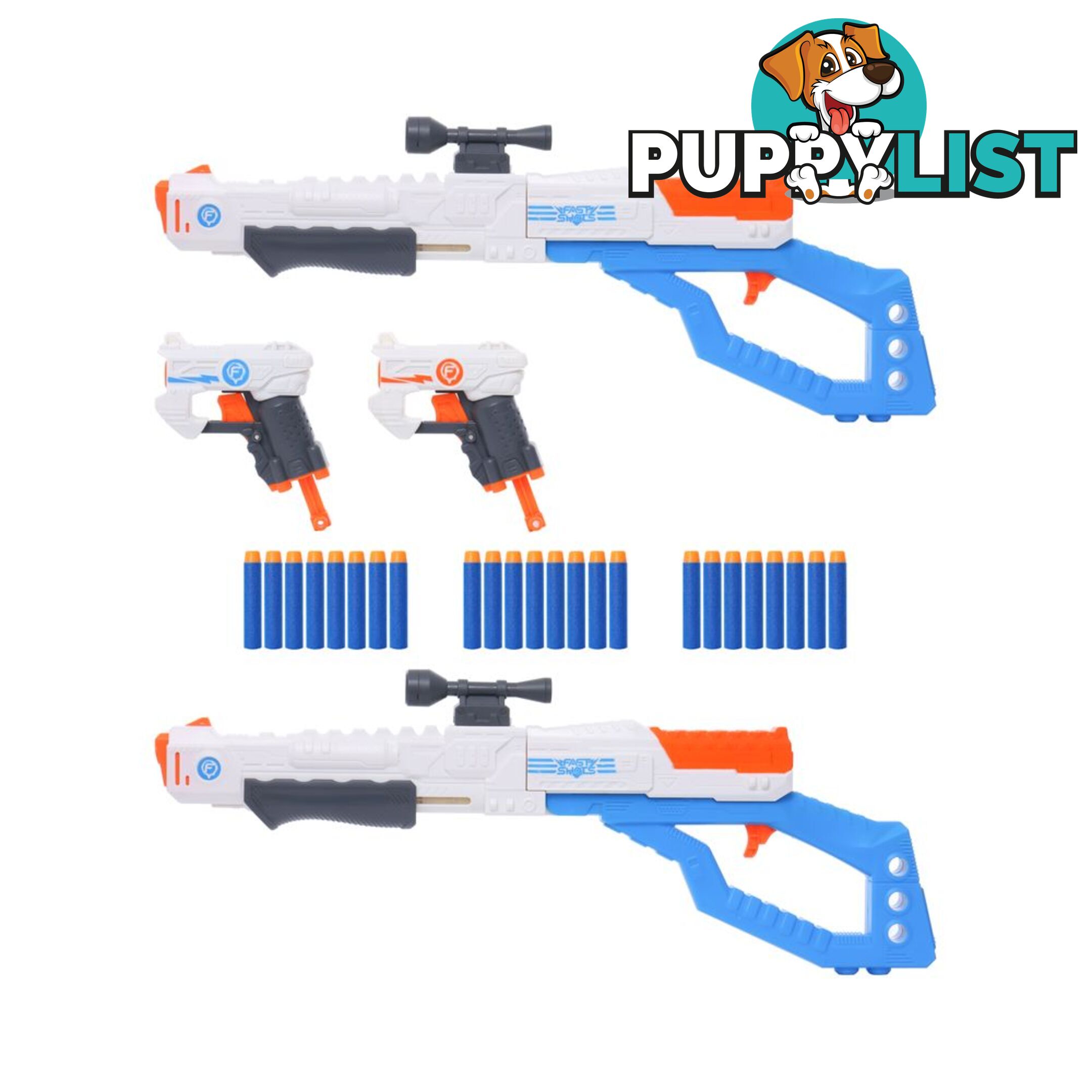 Fast Shots Deluxe Blaster Set - Art66339 - 6925900710801