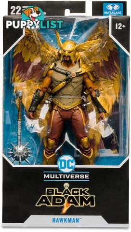 Mcfarlane - Hawkman 7 Inch Figurine (Black Adam Movie) - Hs15257 - 787926152579