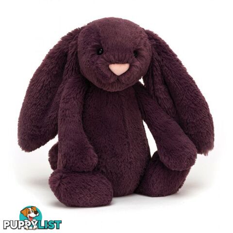 Jellycat Bashful Plum Bunny Medium Purple 31x12x15cm   Bas3plum - 670983122909