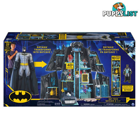 Batman Transforming Batcave Playset Si6060830 - 778988368381