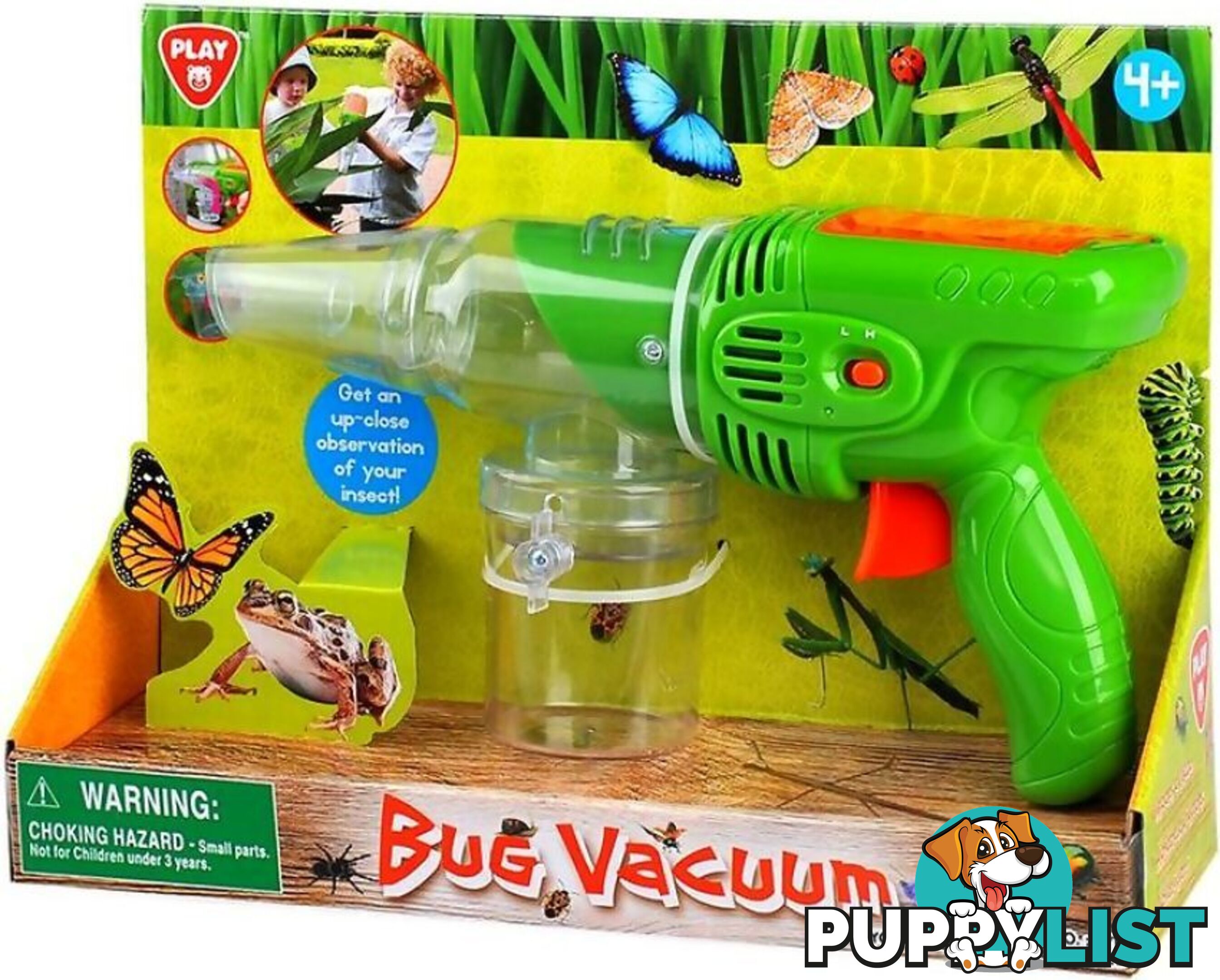 Playgo Toys Ent. Ltd. - Bug Vaccum Battery Operated - Art60297 - 4892401057112