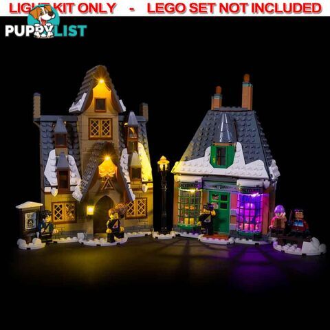 LIGHT KIT for LEGO Hogsmeade Village Visit 76388 - Light My Bricks - 744109767432