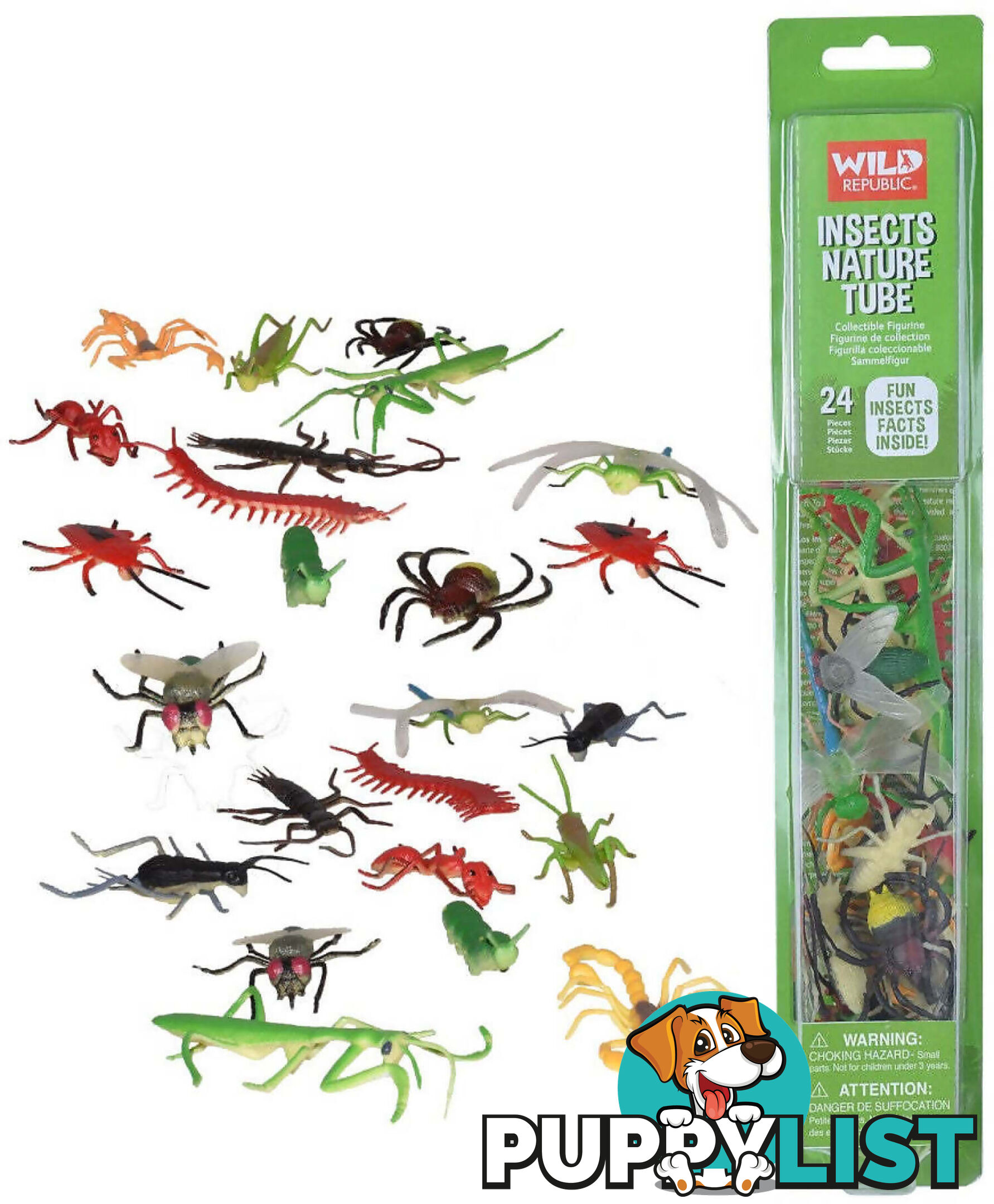 Wild Republic - Nature Tube Insect Collection - Wr12886 - 092389128864