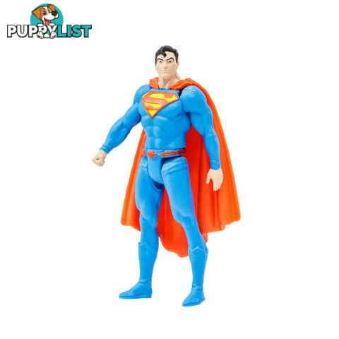 Mcfarlane - Dc Superman 3 Inch Figure With Comic Book - Hs15843 - 787926158434