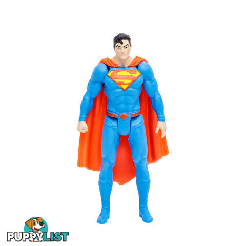 Mcfarlane - Dc Superman 3 Inch Figure With Comic Book - Hs15843 - 787926158434