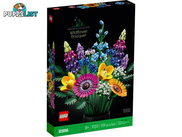 LEGO 10313 Wildflower Bouquet - Icons - 5702017416663